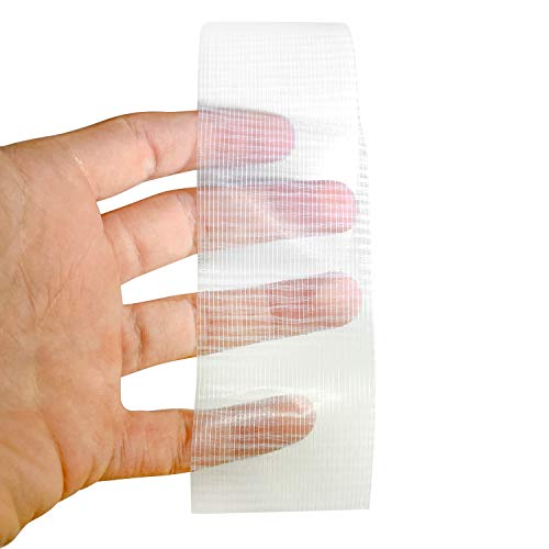 GGR Supplies CDT 30-T Hand Tearable Weather Resistant Industrial Grade Translucent/Transparent Duct Tape Ideal for Discreet Repairs and Mounting.