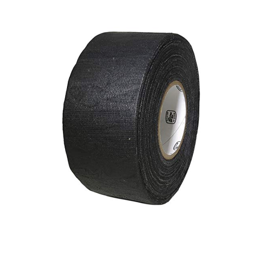 GGR Supplies CFT-15 Black Cotton Cloth Friction Tape with Non-Corrosive Rubber Resin Adhesive.